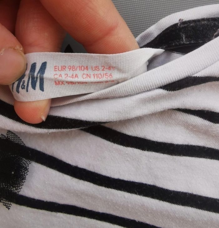 Tee-shirt ML 2 -4 ans fille H&M - photo numéro 3