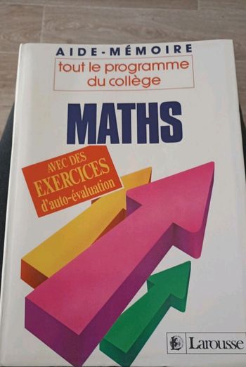 Livre maths tout le programme du collège