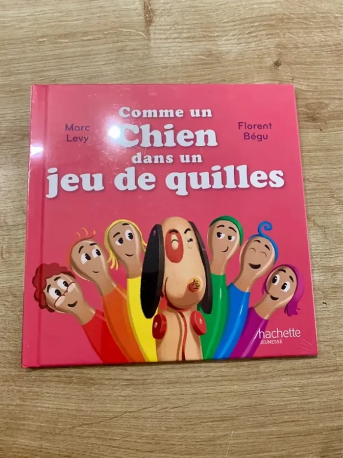 Livre enfant Comme un chien dans un jeu de quilles
