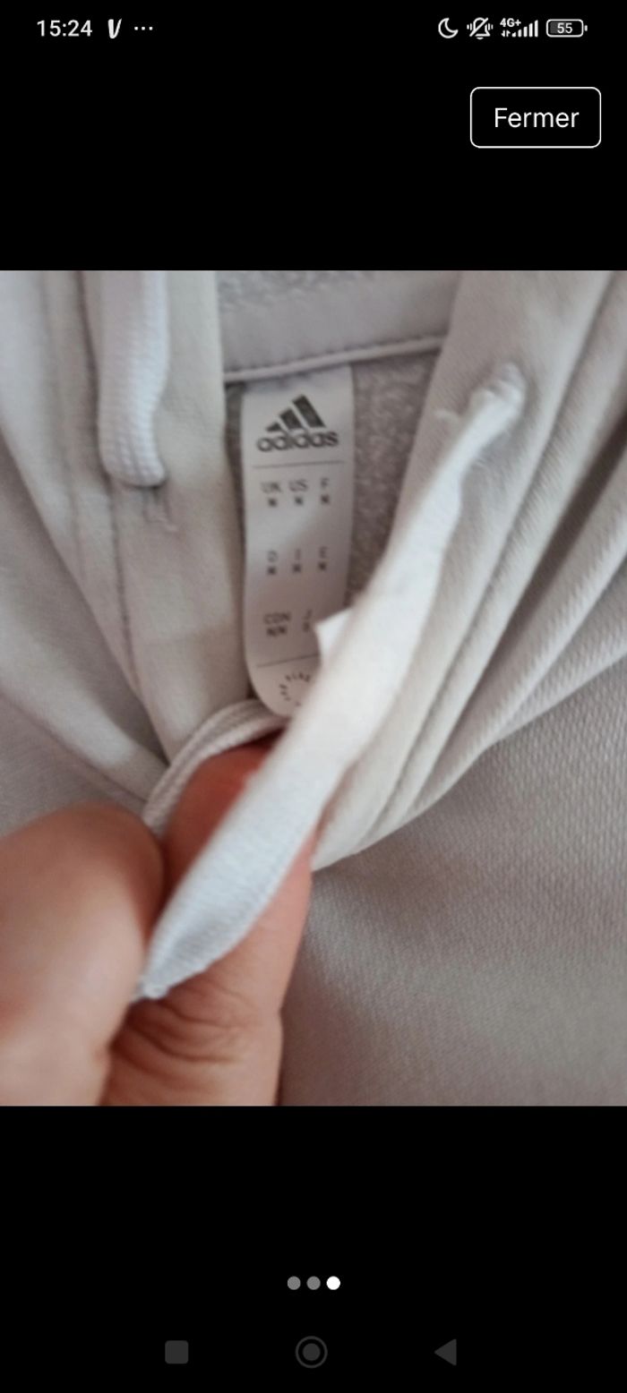 Sweet a capuche addidas - photo numéro 3
