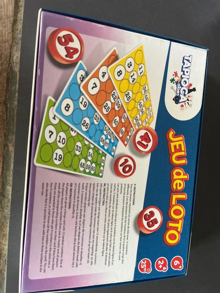 jeu du loto - photo numéro 2