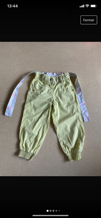 Pantalon fille 3 ans