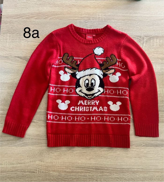 Pull Noël Mickey 8 ans