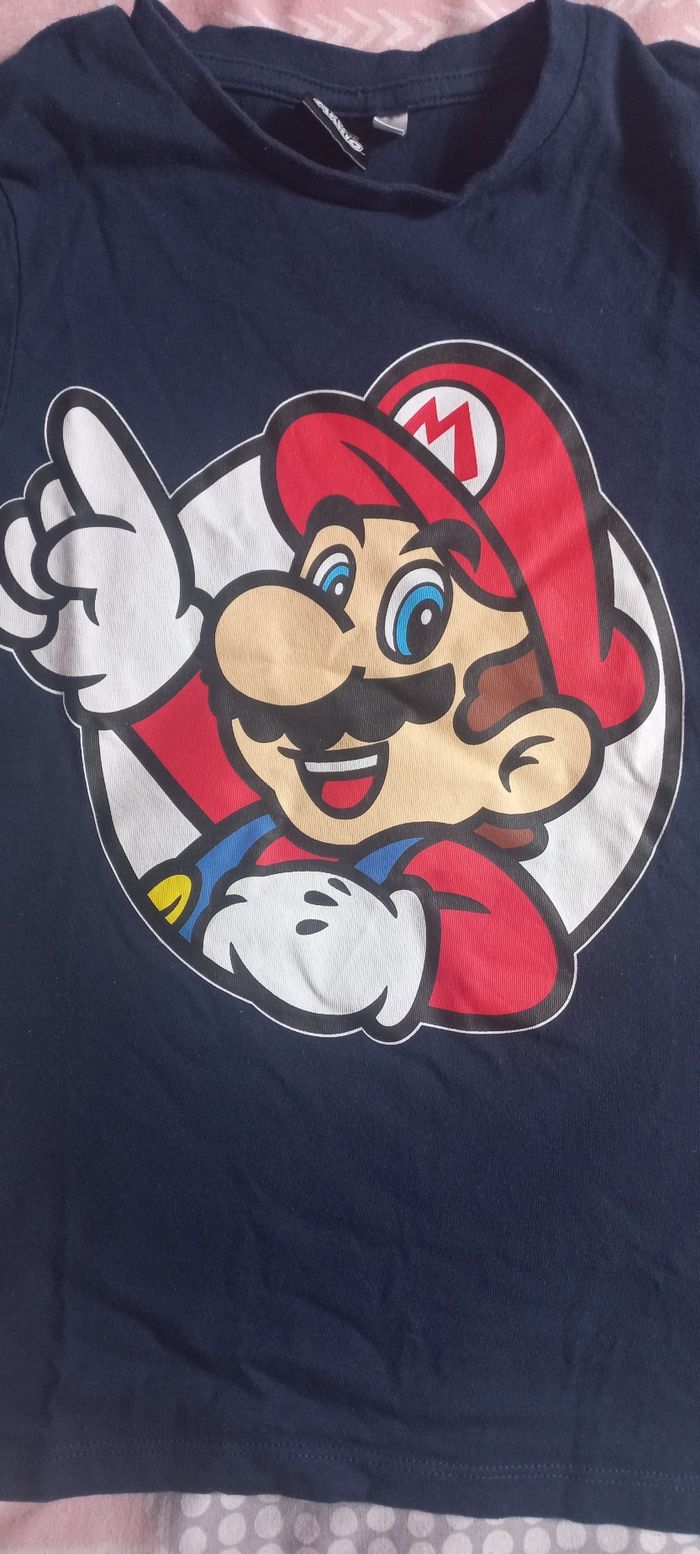 Tee shirt Mario 8 ans - photo numéro 2