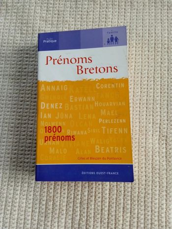 Livre prénoms bretons