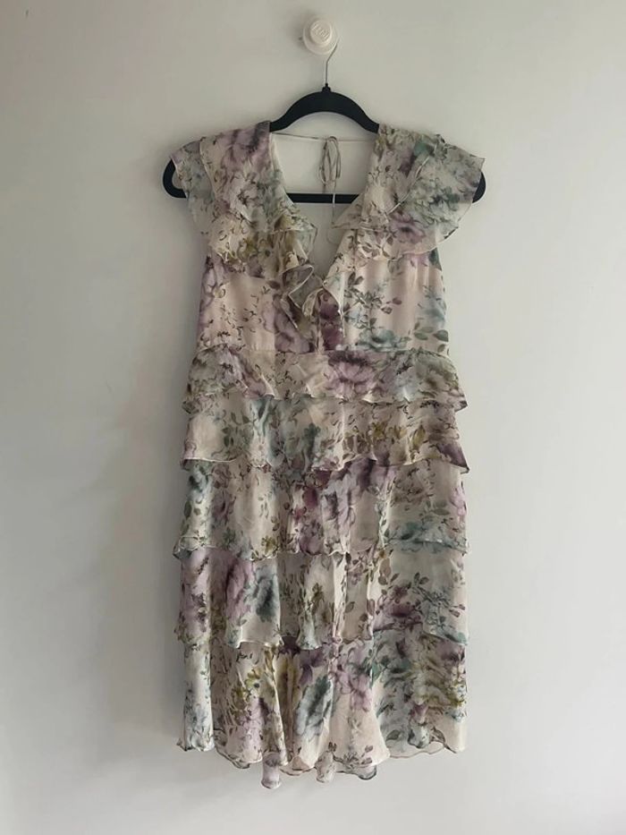 Robe fleurie pastel Georges Rech T.36