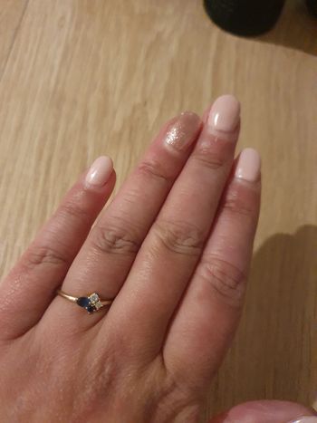 Bague fantaisie avec petites pierres