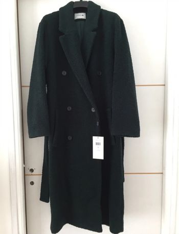 Manteau long lacoste