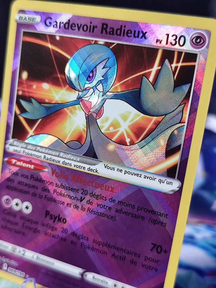Carte pokémon neuve 🇨🇵 Gardevoir Radieux 069/196 Origine perdue - photo numéro 3