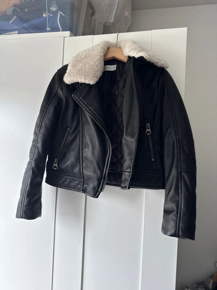 Veste simili mango enfant
