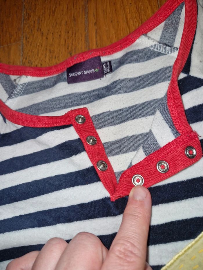 Pyjama velours sergent major 11 ans - photo numéro 6