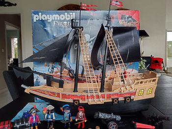 Grand Bateau playmobil pirates