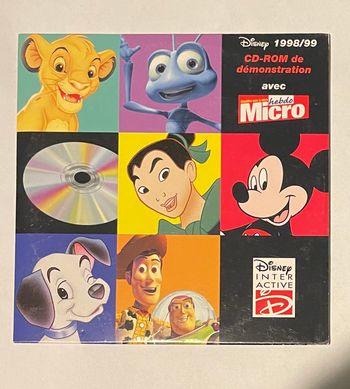 cd démo Disney 1998/1999