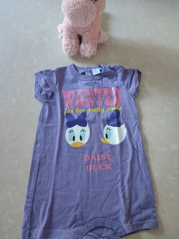 🌸sublime combishort Disney daisy 18 mois