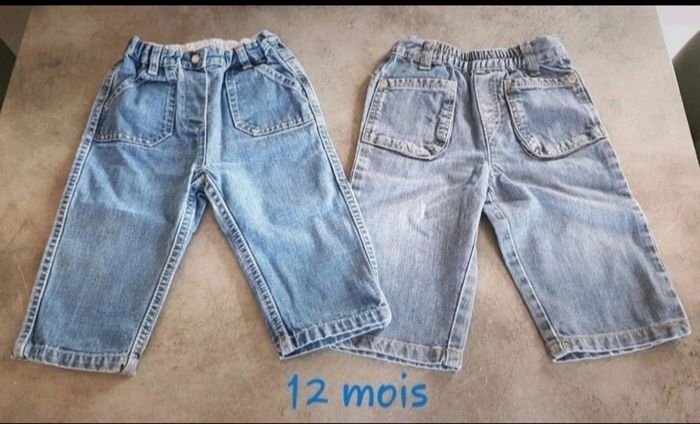 Lot de jeans 12 mois - photo numéro 2