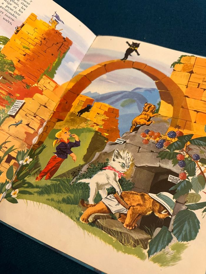 1964 Grands albums Hachette Les vacances de Caroline livre bd ancien Pierre Probst - photo numéro 8