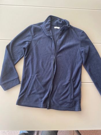 Veste polaire bleue marine 14 ans