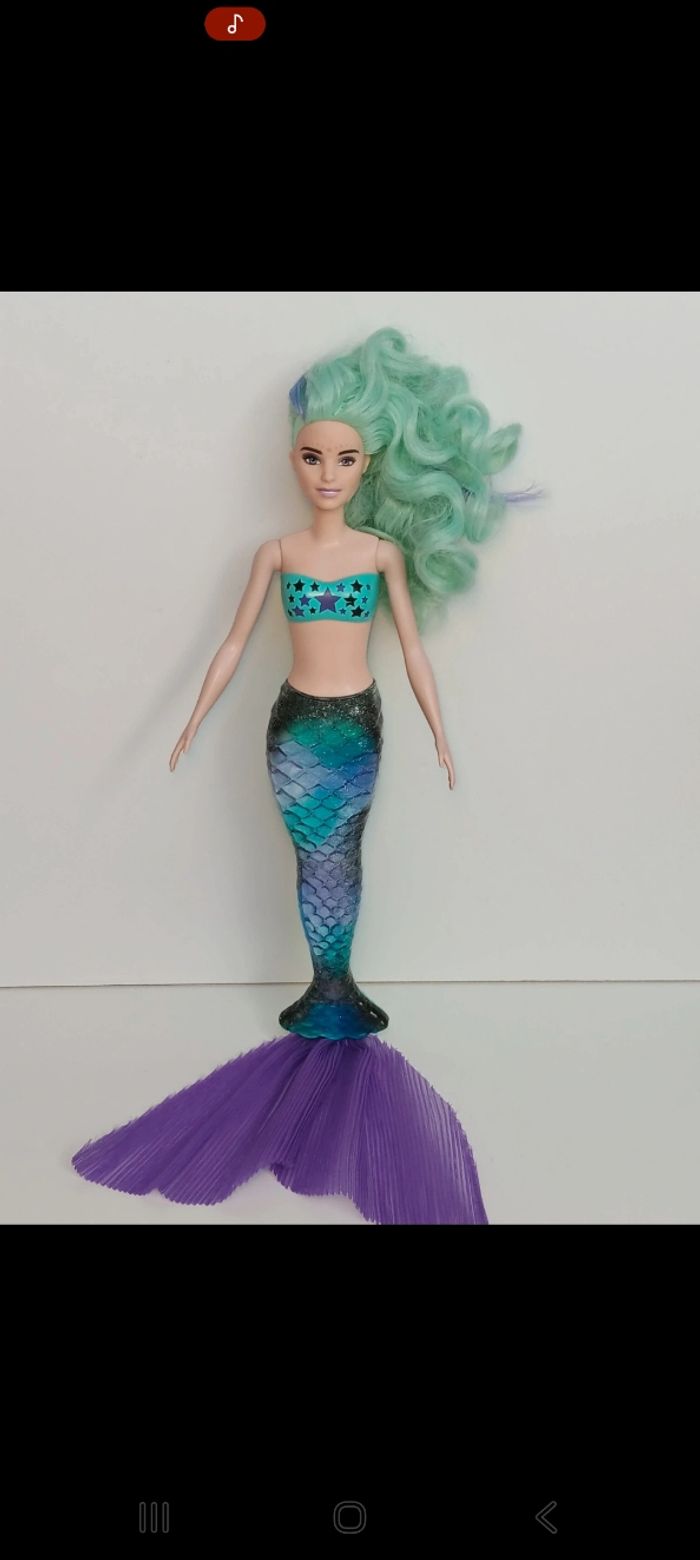 Poupée mattel Barbie Sirène Color Reveal Série 7 gtp43
Poupée et ensemble compris