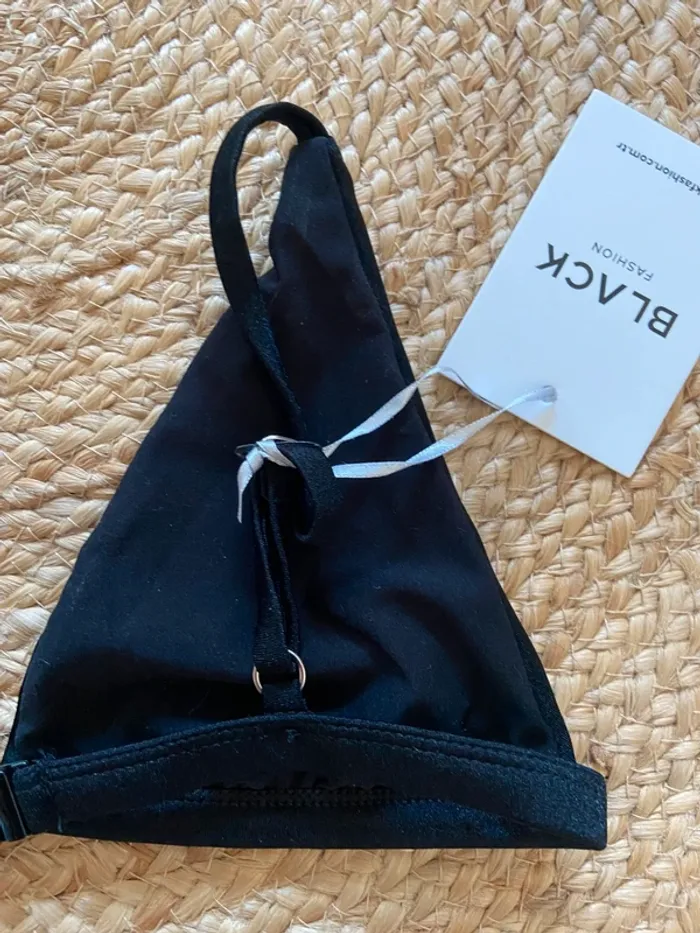 Haut de maillot noir original Taille S - photo numéro 3