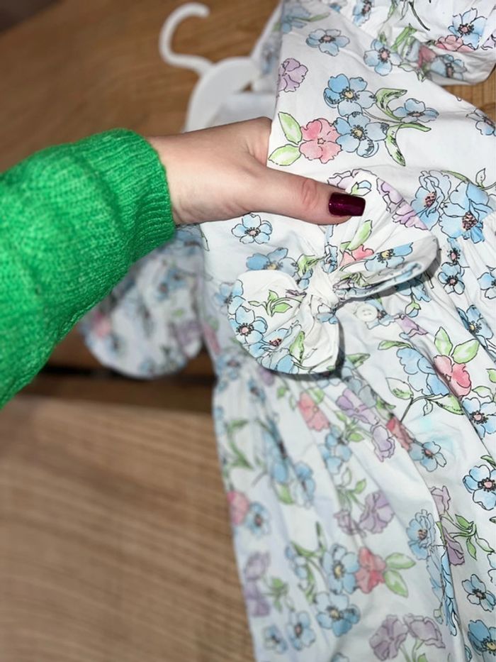 Magnifique robe d’été Primark dos nu cérémonie 2-3 ans 2436 - photo numéro 2