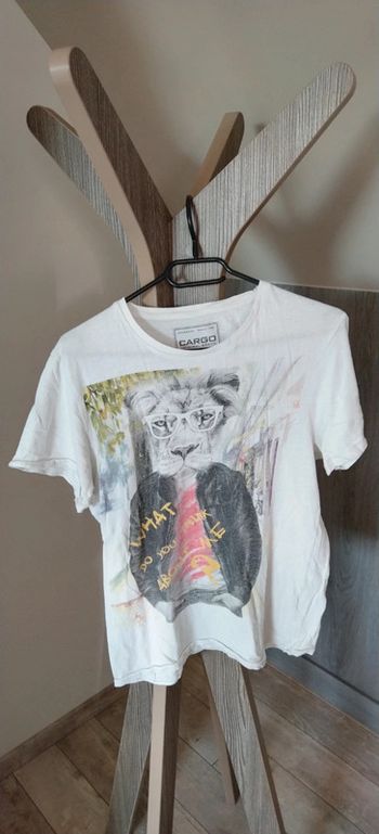 T-shirt blanc Cargo TS