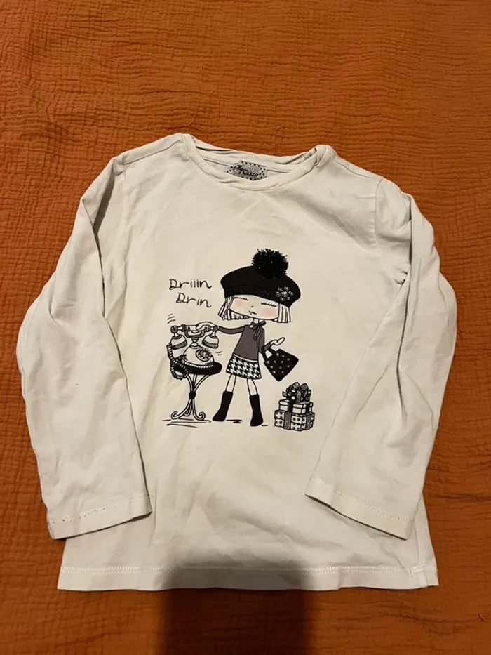 T-shirt manches longues 3ans