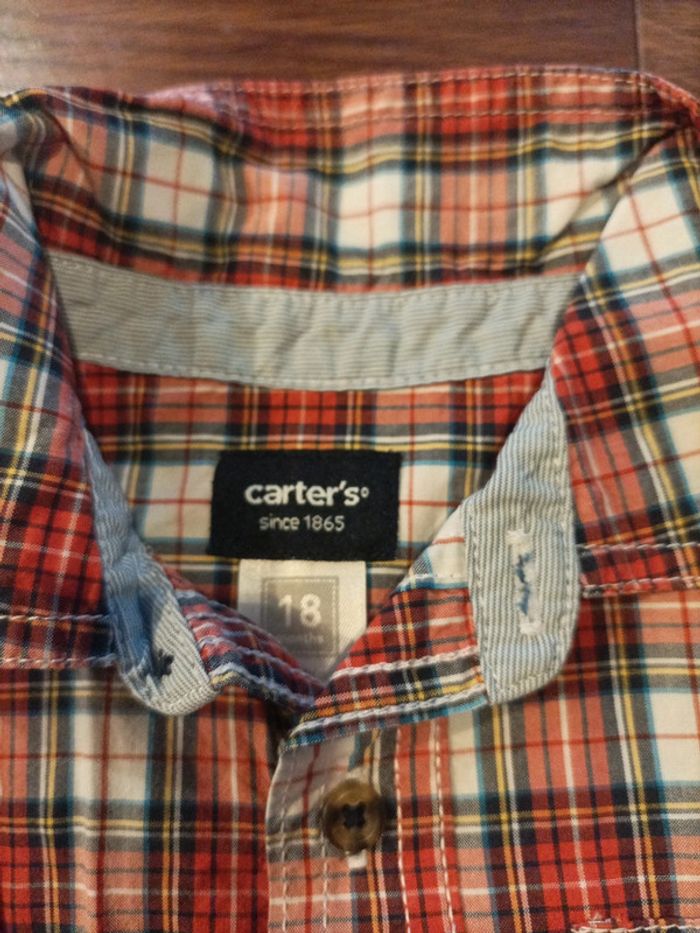 Lot de 3 chemises garçon 18 mois - photo numéro 5