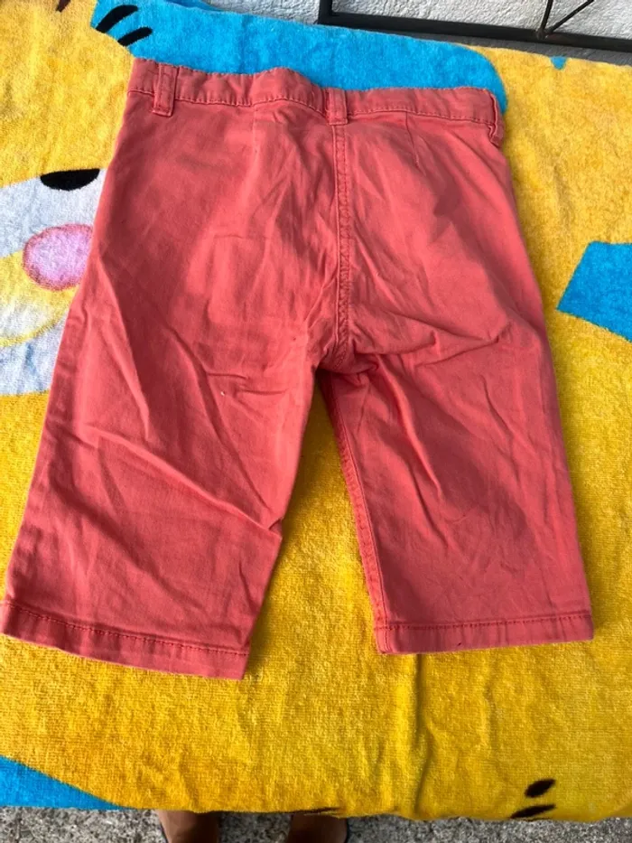 Bermuda u essentiel saumon taille 6 ans - photo numéro 2