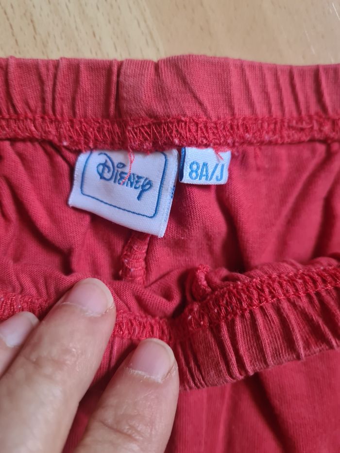 Bermuda rouge Disney / Taille 8 ans - photo numéro 2