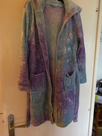 Robe de chambre Reine des neiges. 9 - 10 ans