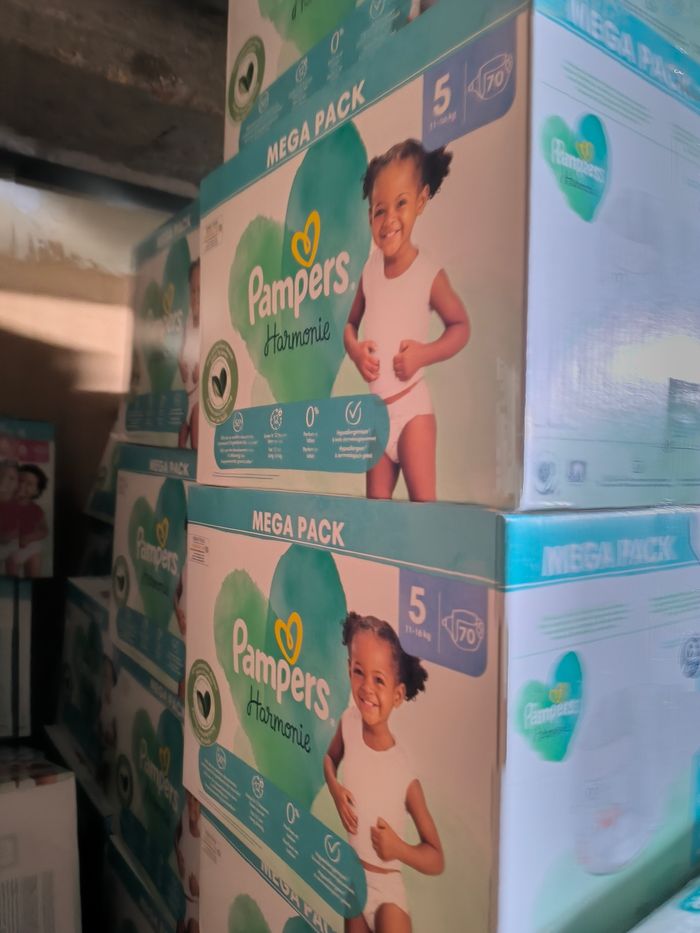 Pampers harmonie taille 5 2 cartons