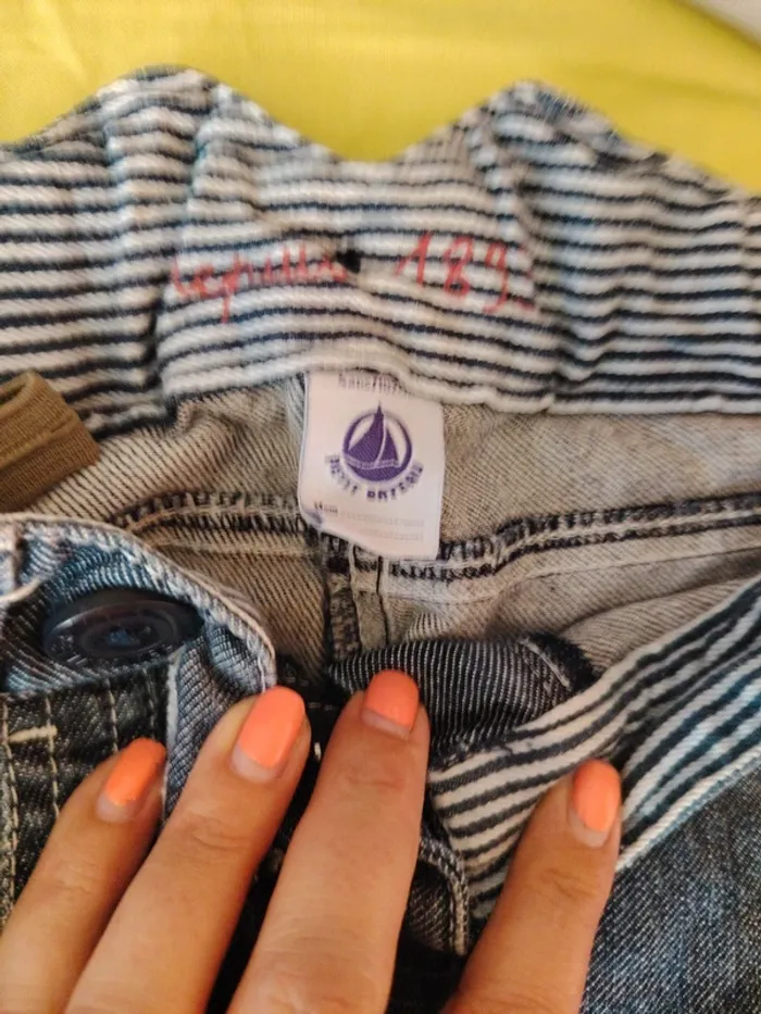Pantalon jeans petit bateau - photo numéro 3