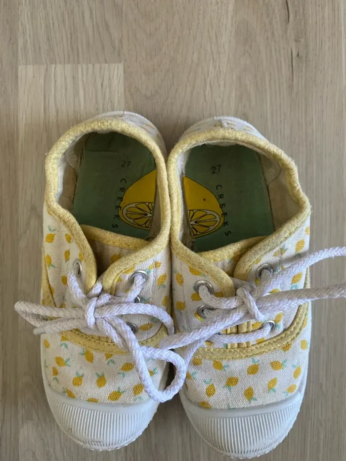 Baskets en toile Creeks Pointure 27 - photo numéro 3