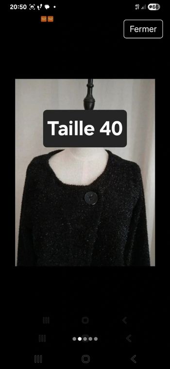 Gilet femme Taille 40 marque intermarché