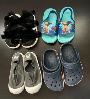Lot chaussure été garçon t 22