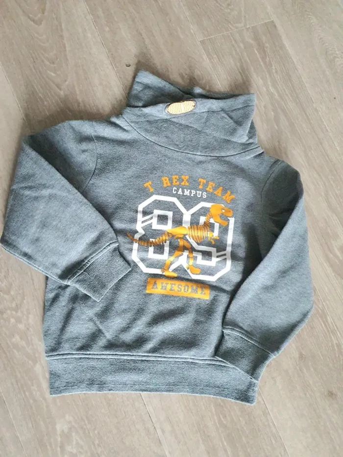 Lot de 2 sweat col montant taille 6 ans - photo numéro 2