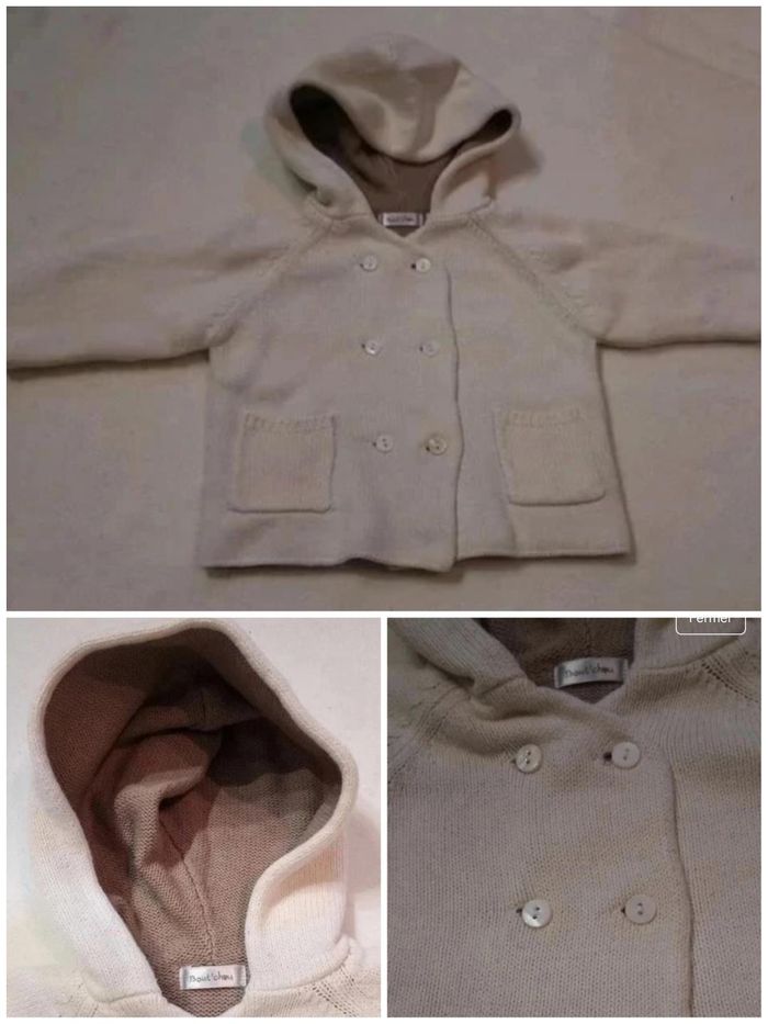 lot gilets mixte épais taille 6 mois - photo numéro 3