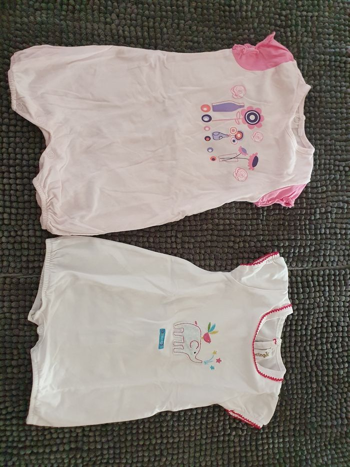 Lot combinaison été fille