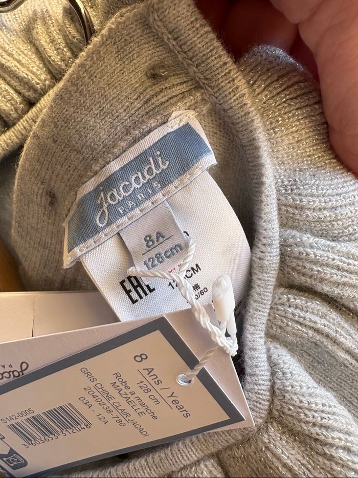 Robe pull Jacadi 8ans - photo numéro 5