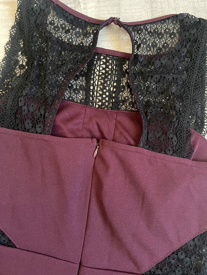 Combi short dentelle taille 36/38 cache cache - photo numéro 2