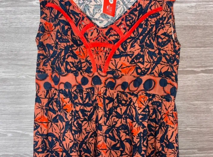 Robe imprimée 38 neuf étiquette miss Captain Tortue Maison Captain - photo numéro 3
