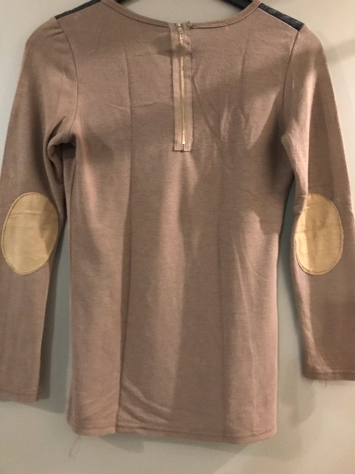 Petit pull camel - photo numéro 3