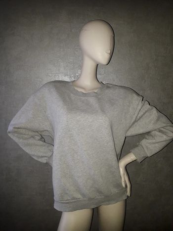 sweat gris H&M taille 40/42