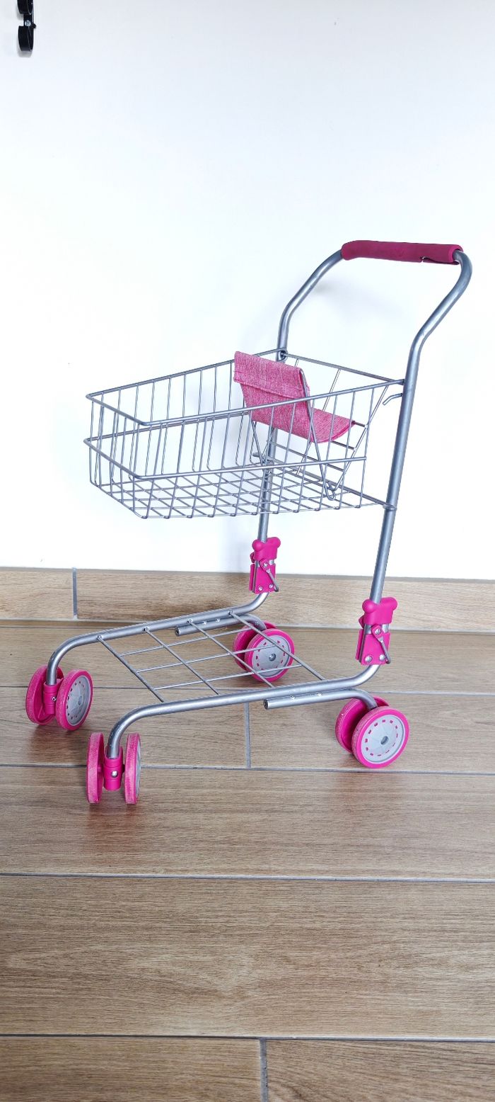 Caddie chariot en métal pour enfant