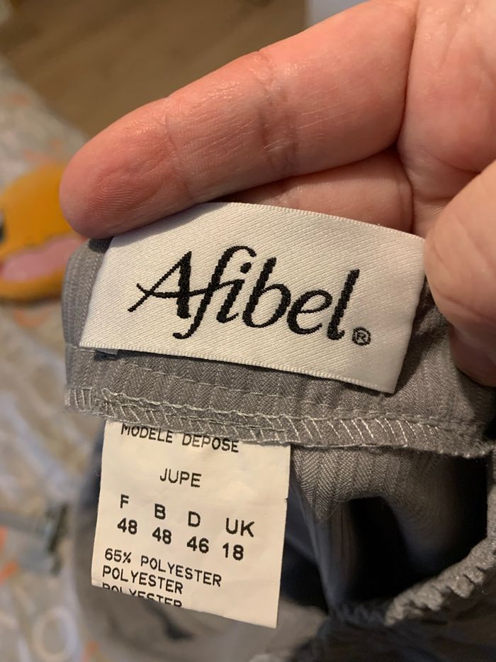 Jupe femme grise taille 48 - photo numéro 6