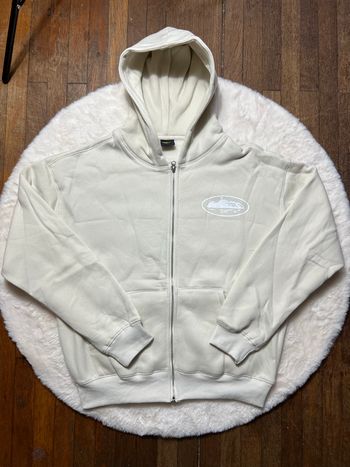 Sweat à capuche beige corteiz - neuf sans étiquette taille M