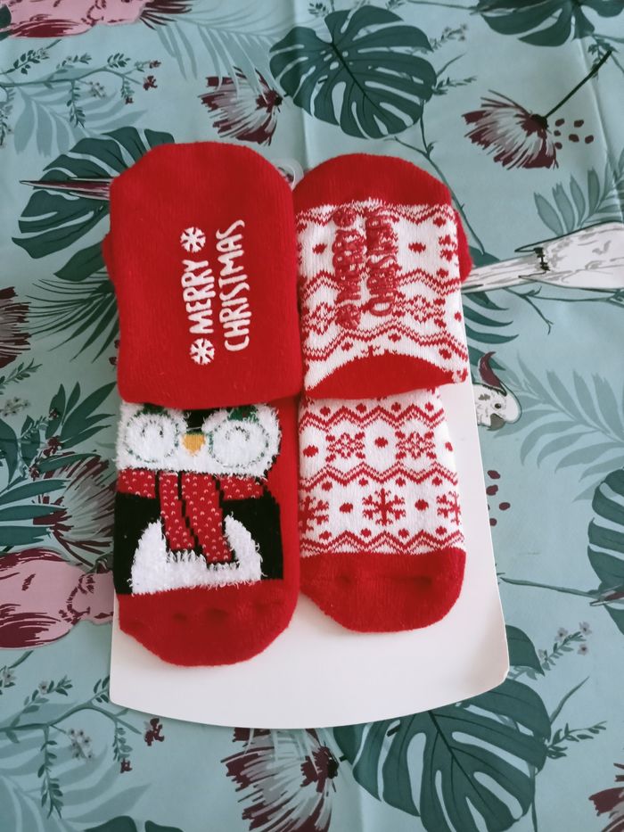 Lots de 2paires chaussettes pointure 15/17 inextenso - photo numéro 2
