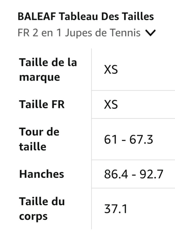 Jupe fille femme short sport tennis golf blanc - photo numéro 5