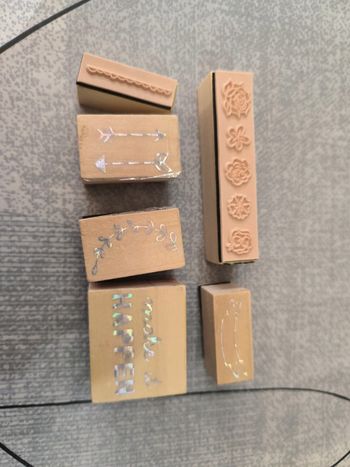 Lot tampons scrapbooking