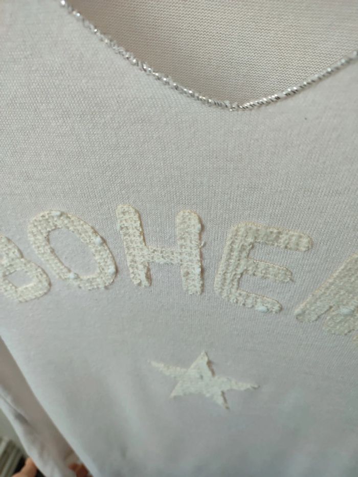 T shirt fluide effet blouse m - photo numéro 6